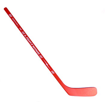 SportMe Hockeyklubba Trä Lightning, 75cm Röd/Vit