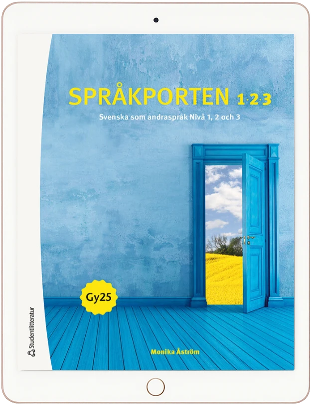 Språkporten Nivå 1 2 3 - Digital elevlicens 12 mån