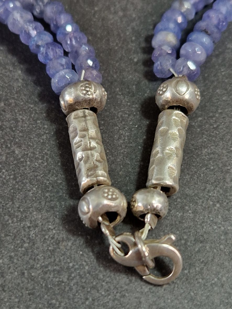 Halsband med Tanzanit - 3