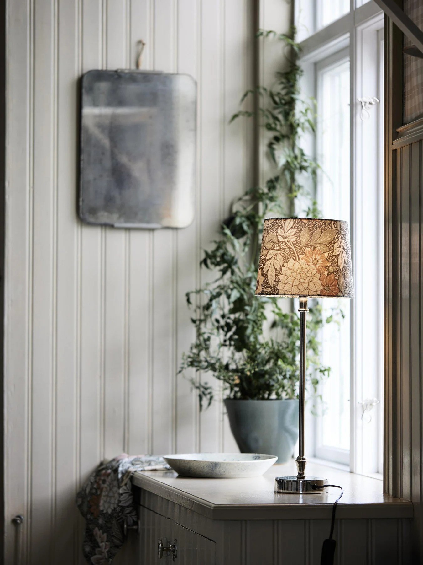 Lampskärm Sofia Dahlia grön 20, PR Home - 2