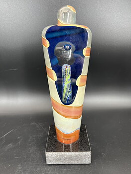 Kosta  Kosta Bertil Vallien , limited edition 300  tillverkade, konstglas