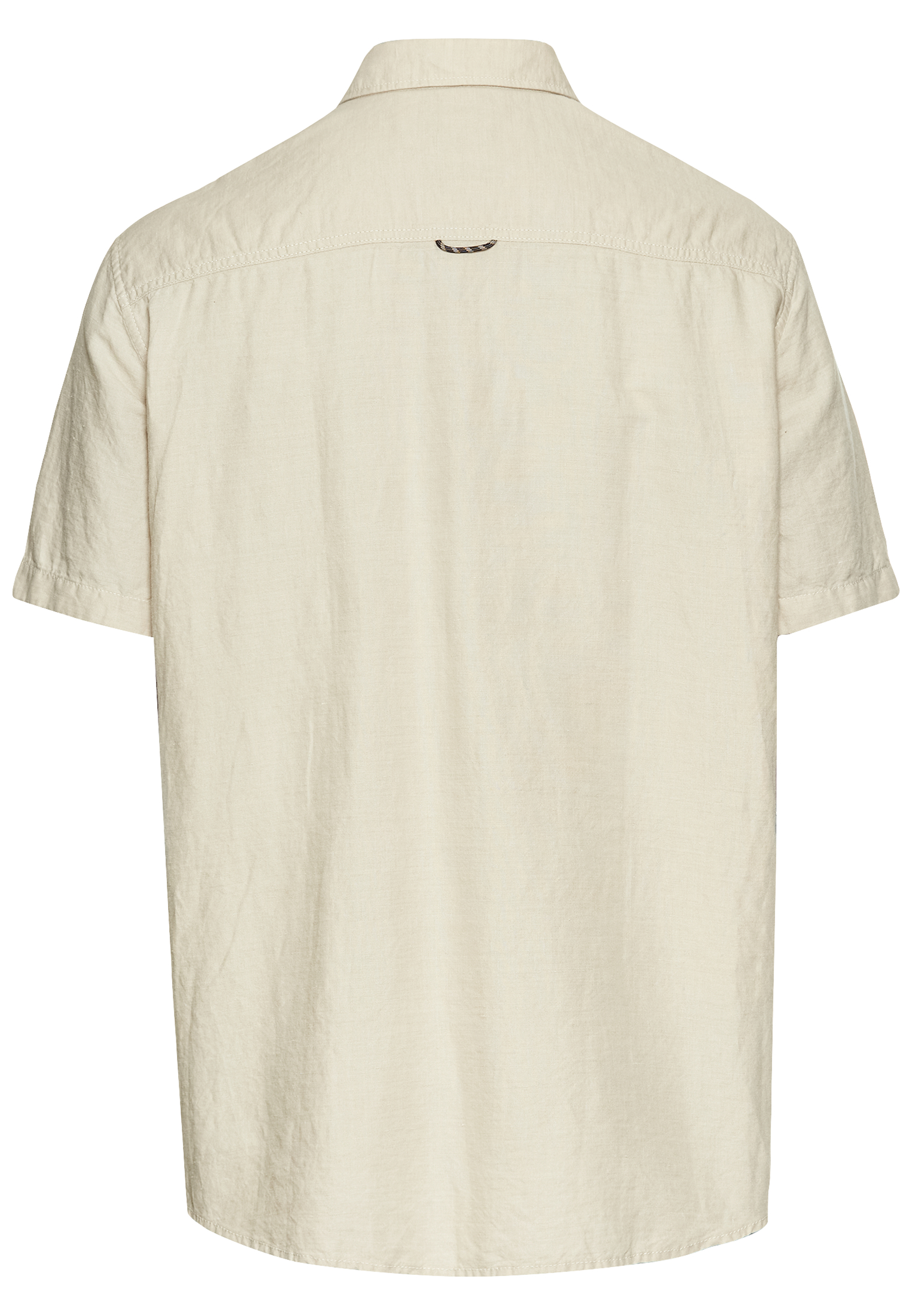 Skjorta kortärmad. beige från  camel active - 6