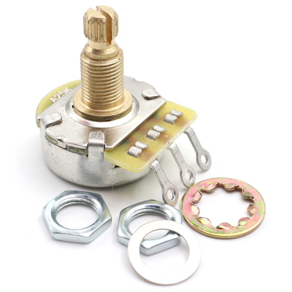 Pitbull CP28A Custom Gold Plated 24Ø/18 M8 Potentiometer (25K) - 3