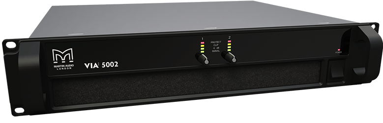 VIA5002 - 2-kanals Premiumförstärkare 2X2550W @4Ohms