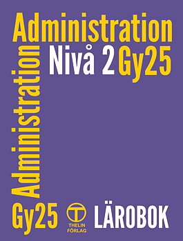 Administration Gy25 nivå 2 - Lärobok