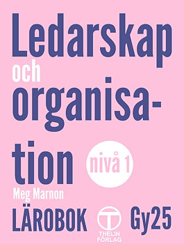 Ledarskap och organisation Gy25 - Referensex. lärare