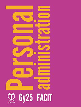 Personaladministration Gy25 - Facit