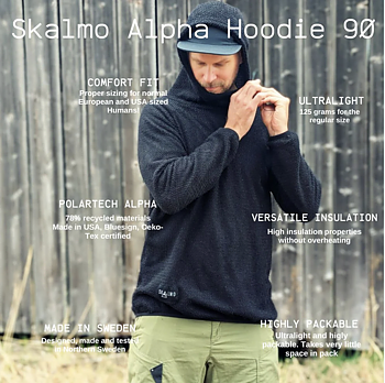 Skalmo Alpha huppari 90