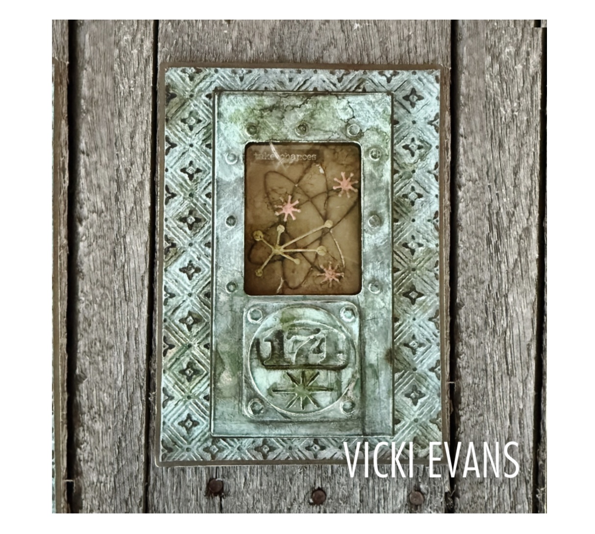  Sizzix Tim Holtz 3D Texture Fades Embossing Folder - Vault Diamonds  - 7