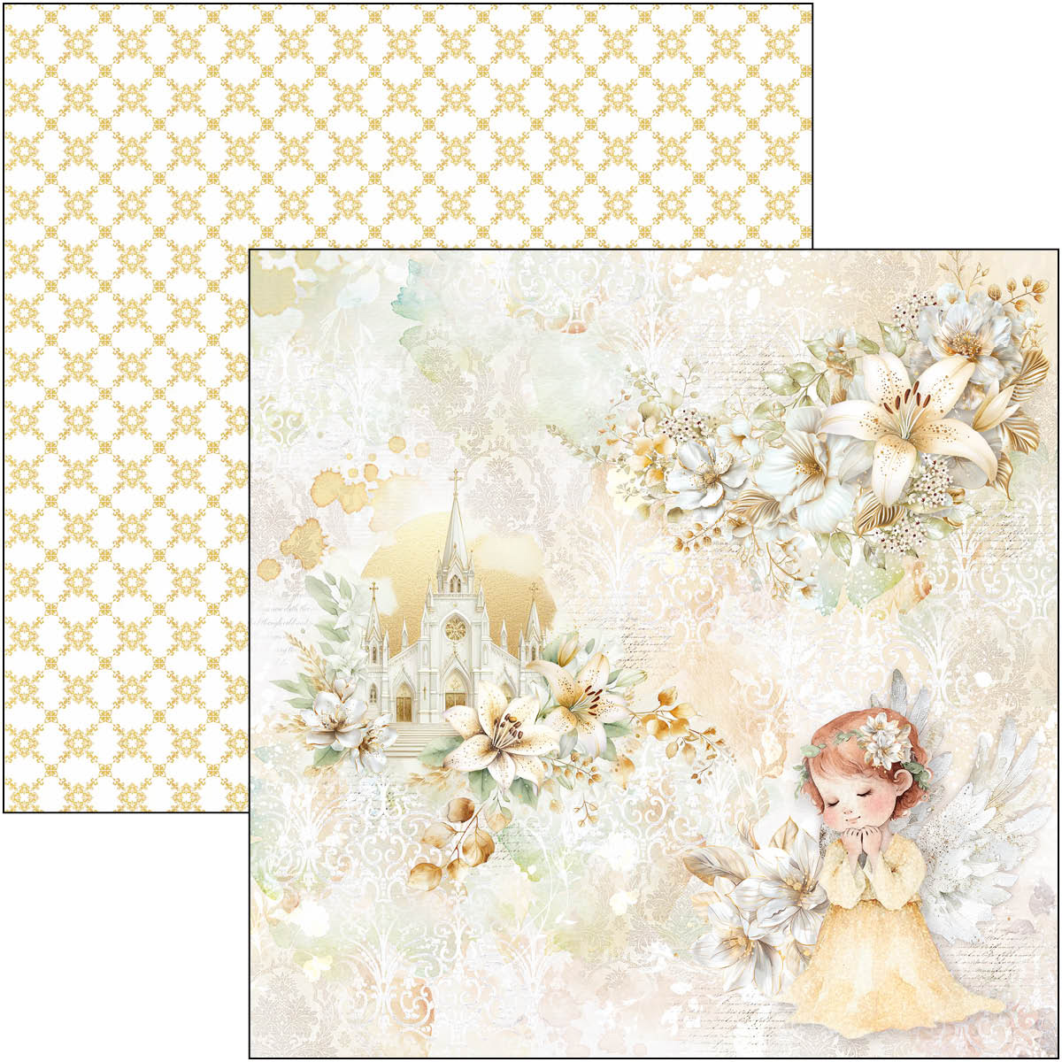 Ciao Bella Blessing Day - Paperpad 12"X12" - 3