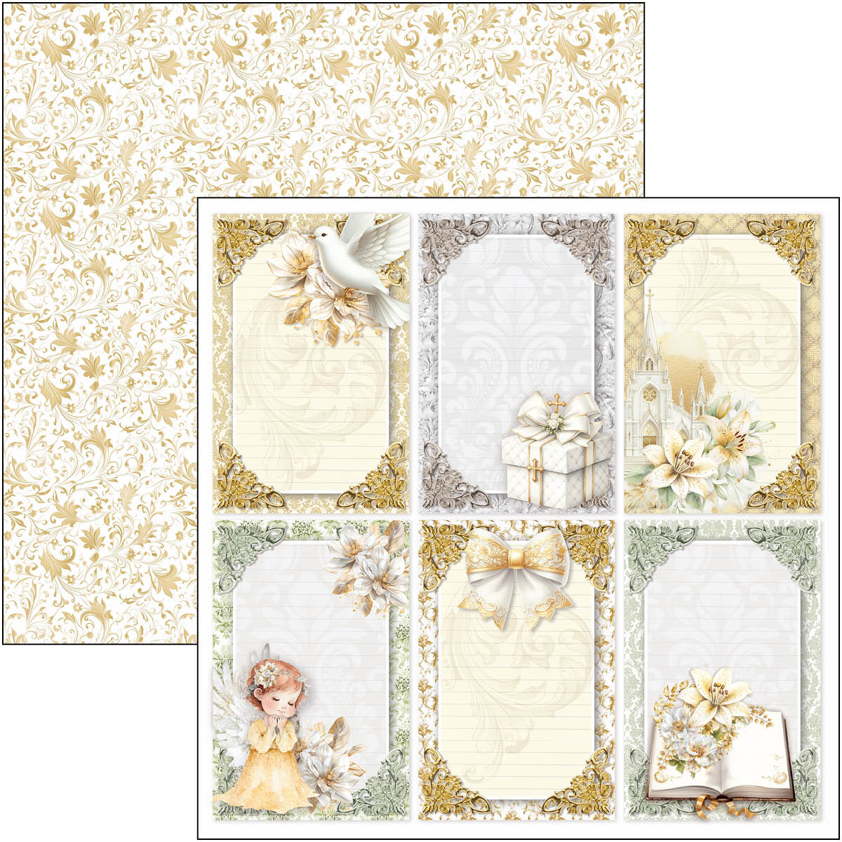 Ciao Bella Blessing Day - Paperpad 12"X12" - 8