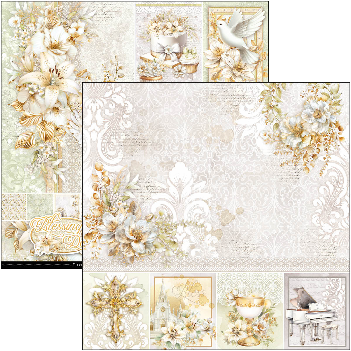 Ciao Bella Blessing Day - Paperpad 12"X12" - 2