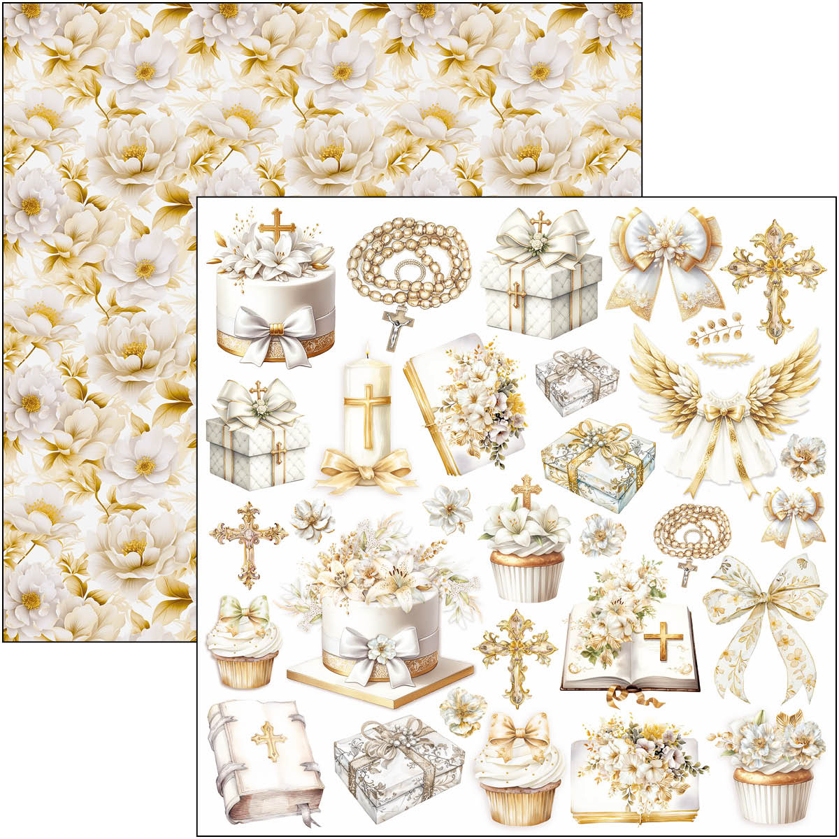 Ciao Bella Blessing Day - Paperpad 12"X12" - 5