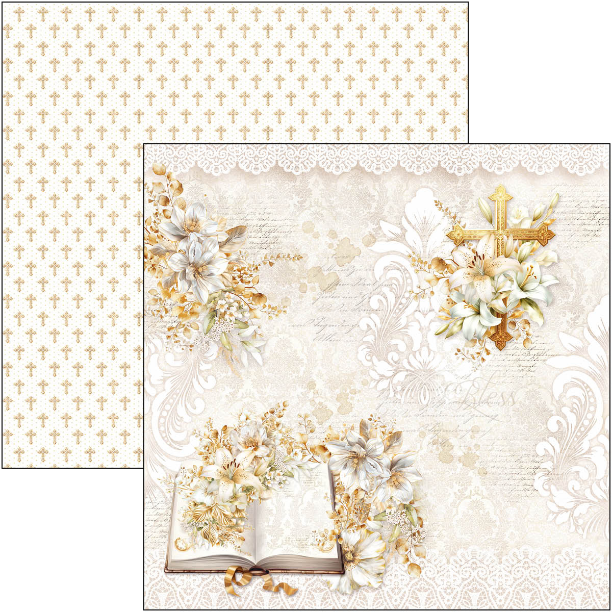 Ciao Bella Blessing Day - Paperpad 12"X12" - 13