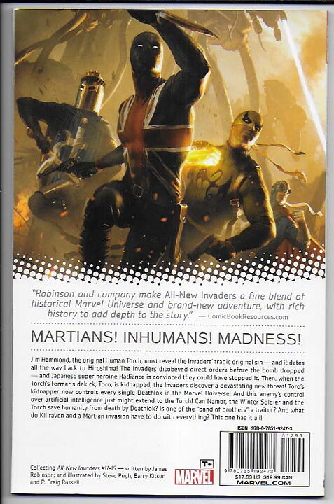 All-New Invaders: Volume 3 - The Martians are Coming TP NM