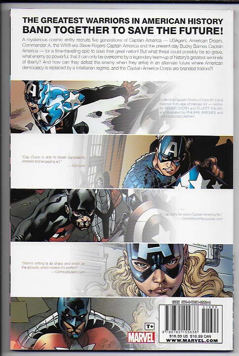 Captain America Corps TP NM