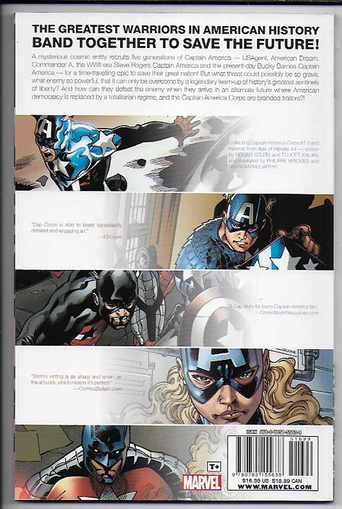 Captain America Corps TP NM