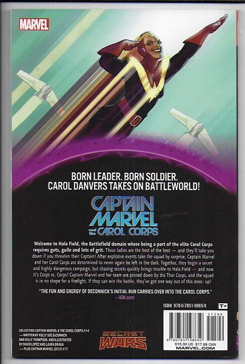 Captain Marvel and The Carol Corps TP NM