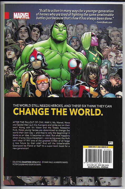 Champions: Volume 1 - Change The World TP NM