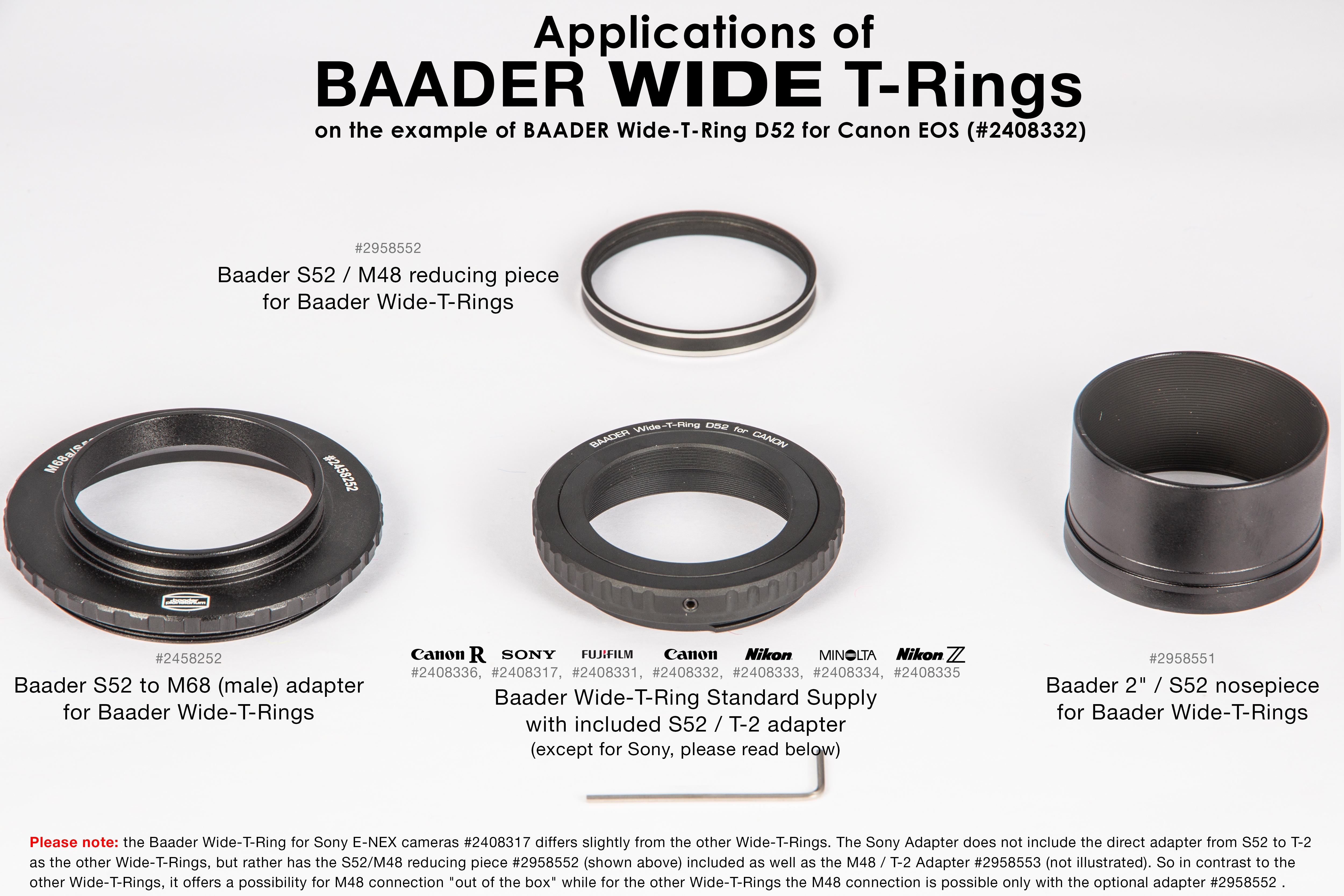 BAADER WIDE T-RING - 12