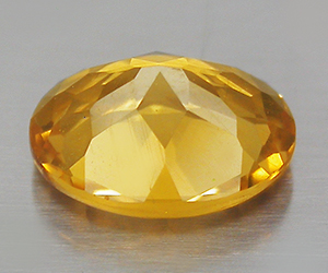 0.68 ct oval 7x5 mm calibrated natural loose citrine gemstone - 2