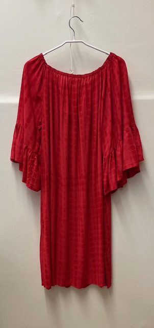 TUNIC II TIEDYE RED COCONUT MILK BY STAJL - 2