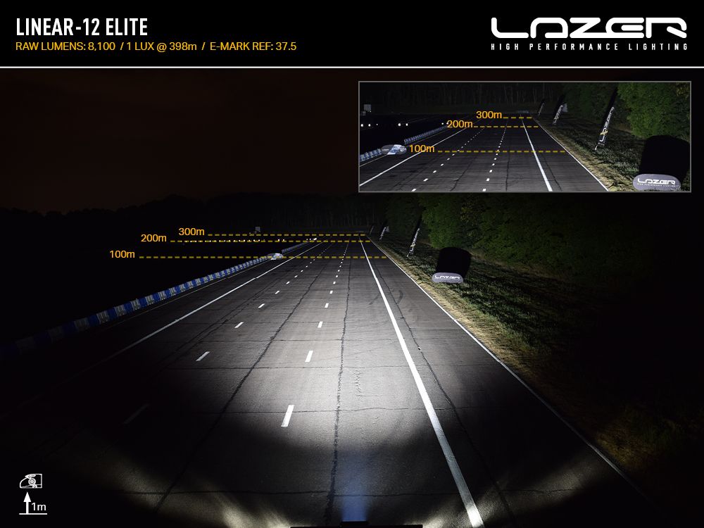 Lazer LED Light Bar Linear 12 Elite | PL - 8