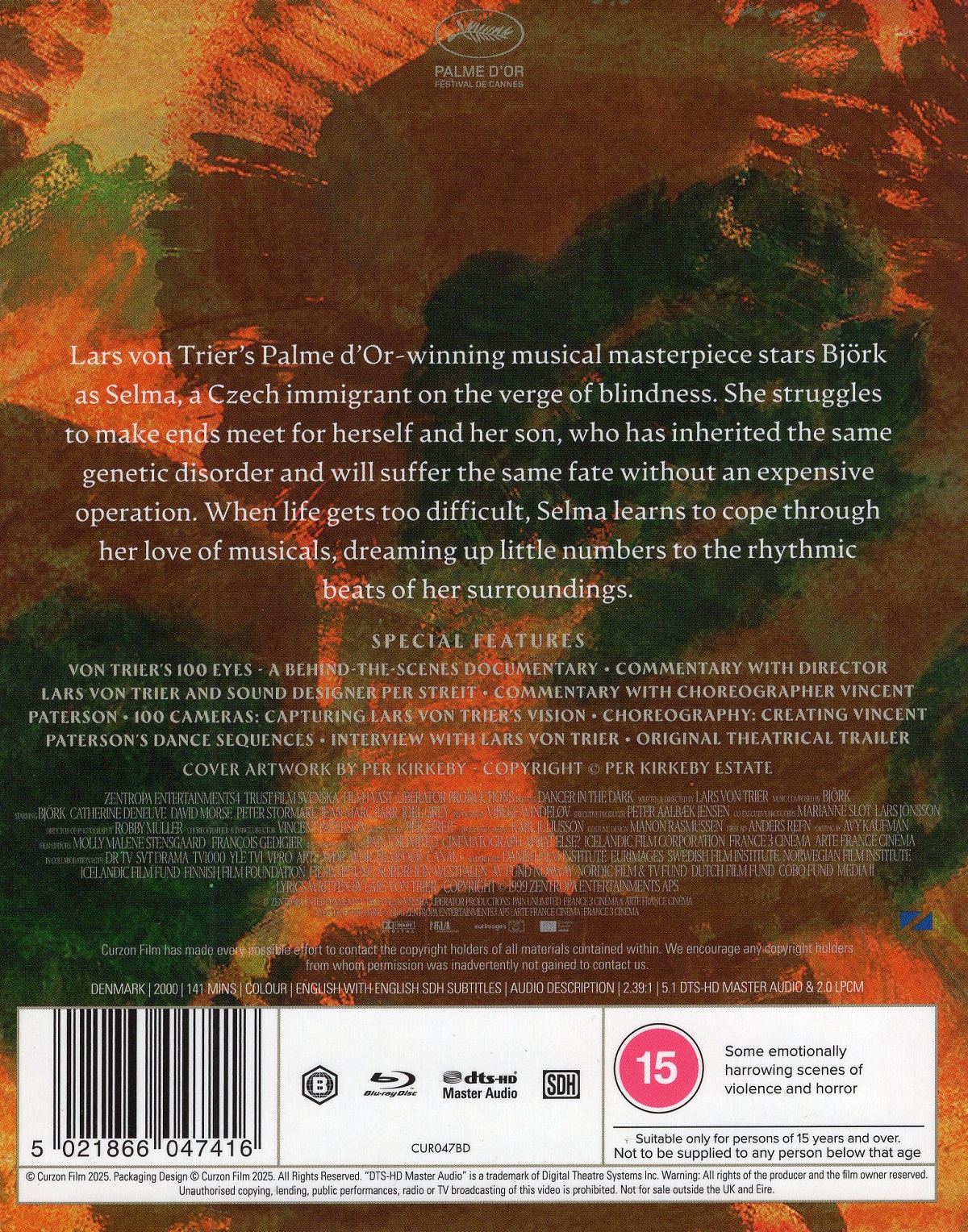 Dancer In the Dark (ej svensk text) (Blu-ray) - 2