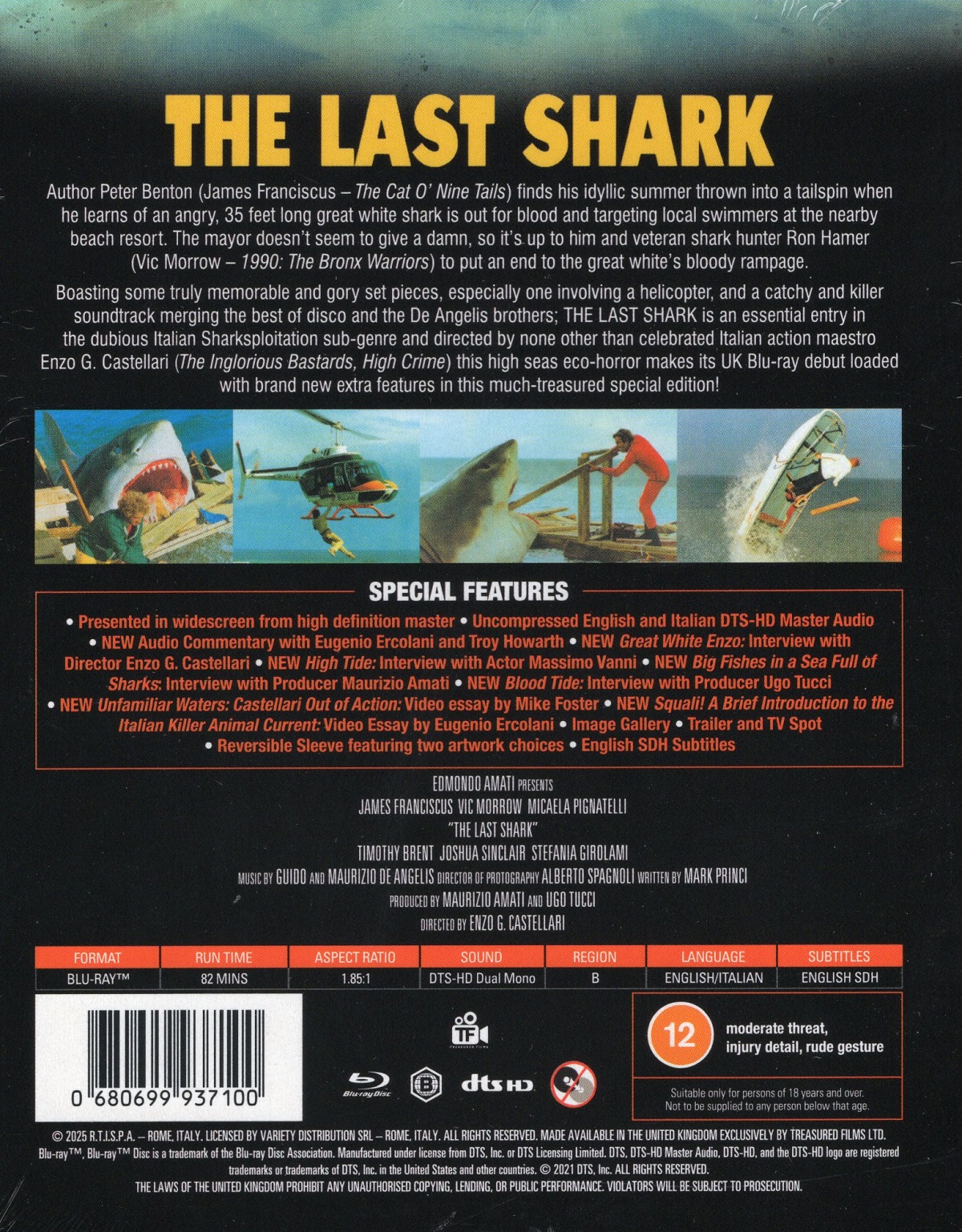 The Last Shark (Limited Edition) (ej svensk text) (Blu-ray) - 2