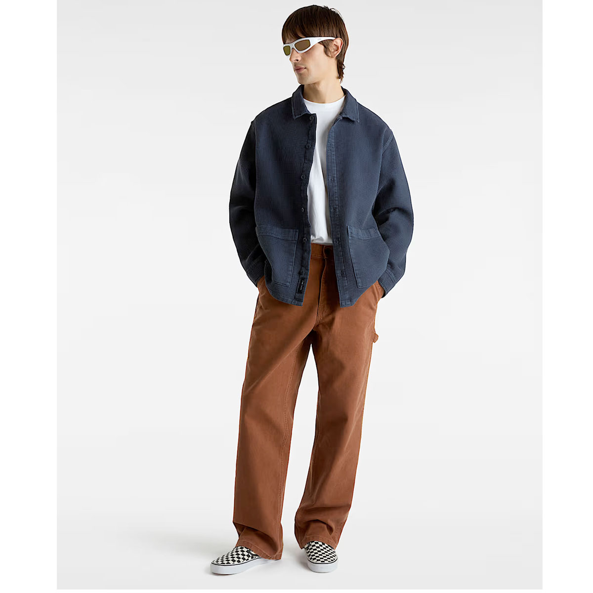 Vans byxa drill chore carpenter vintage wash brown - 5