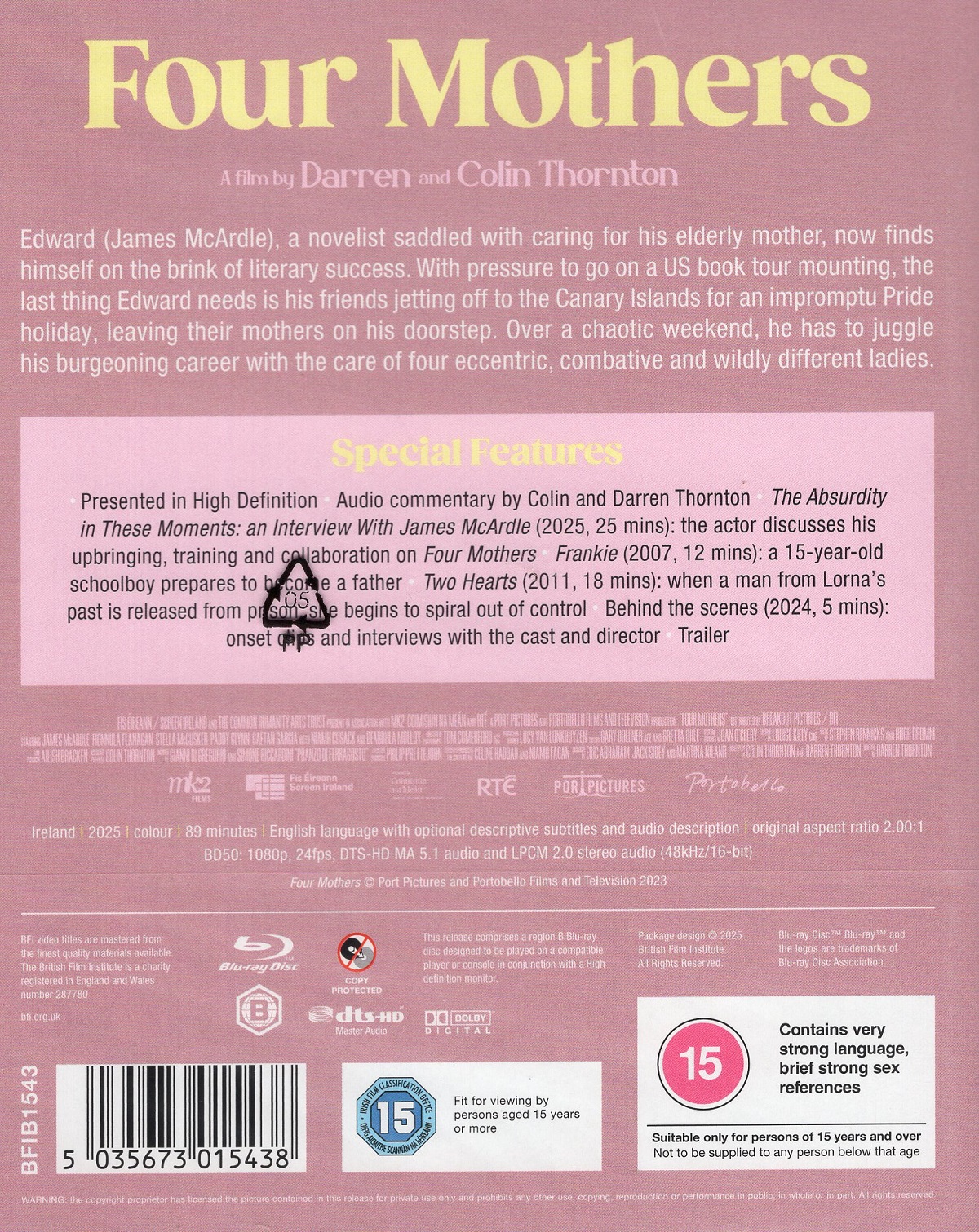 Four Mothers (Limited Edition) (ej svensk text) (Blu-ray) - 2