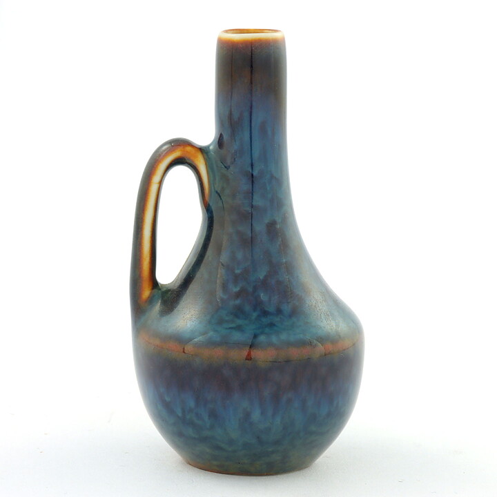 カールハリー・スタルハーネ  青色のミニチュアのベース  (6.5cm)  1950年代  (#90)