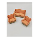 Dukkehus Second Hand Lundby Sofa og Lænestole 1970'erne