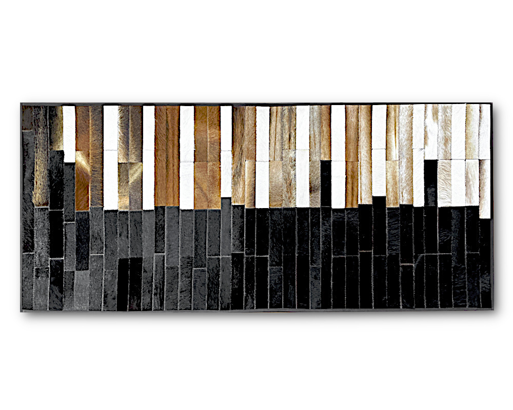 Läder Hallmatta Kohud 70 x 170 cm