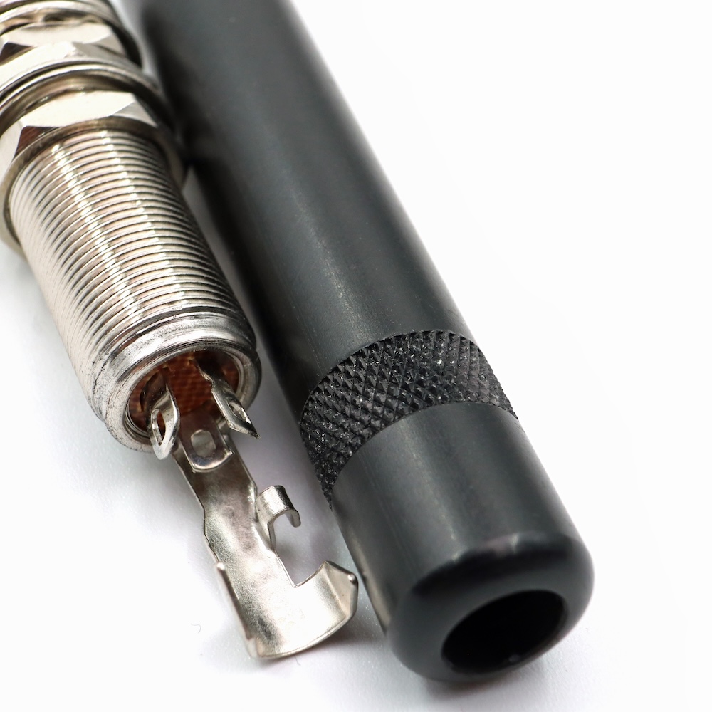 TRSS 6.35mm Stereo Barrel Endpin Jack ( 4-contacts) - 3
