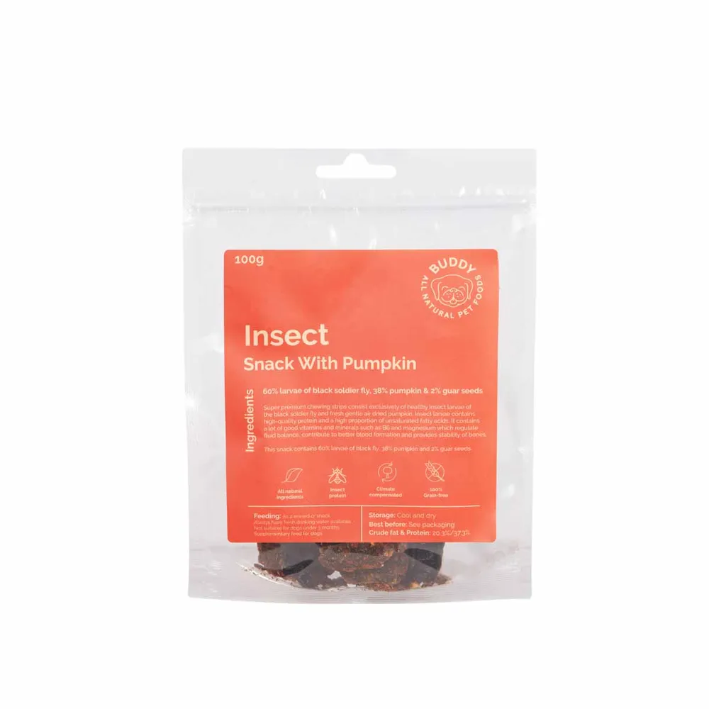 Buddy No-meat Filets  Insect Pumpkin 100 g