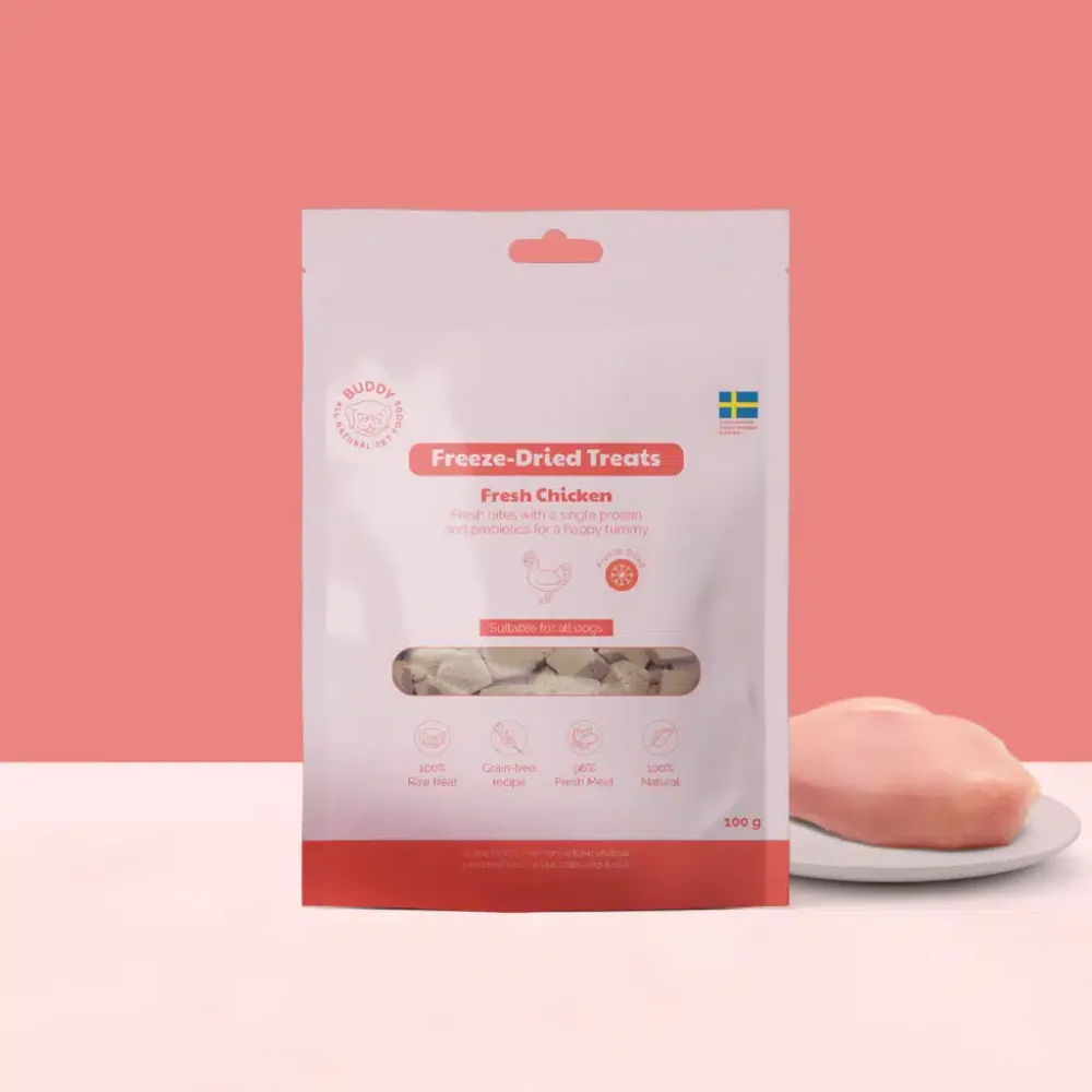 Buddy Frystorkade Kycklingbitar 100 g