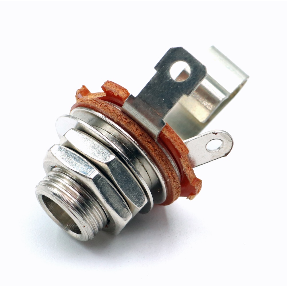 6.35mm  Mono Output Jack (Longer thread)