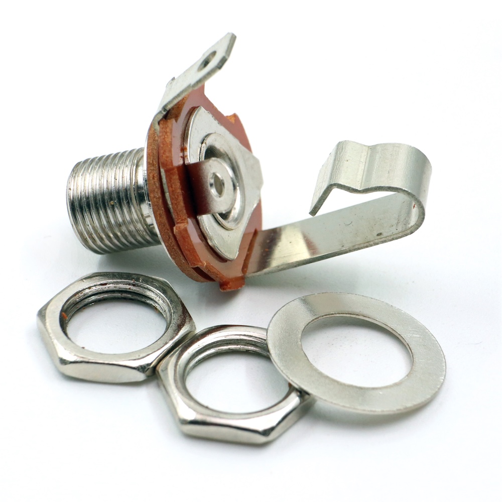 6.35mm  Mono Output Jack (Longer thread) - 2