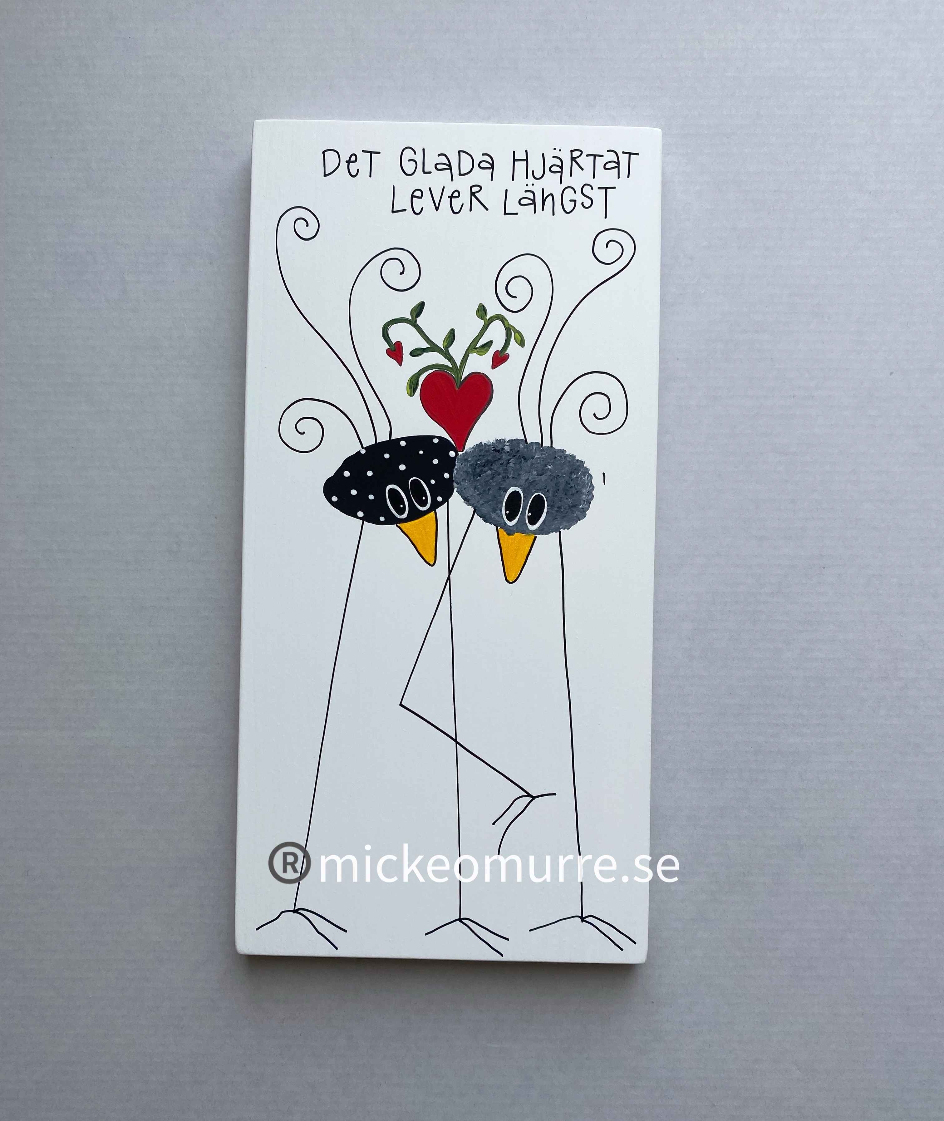 Det glada hjärtat lever längst