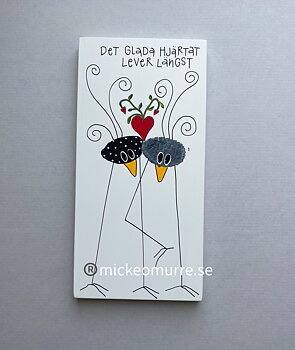 Det glada hjärtat lever längst