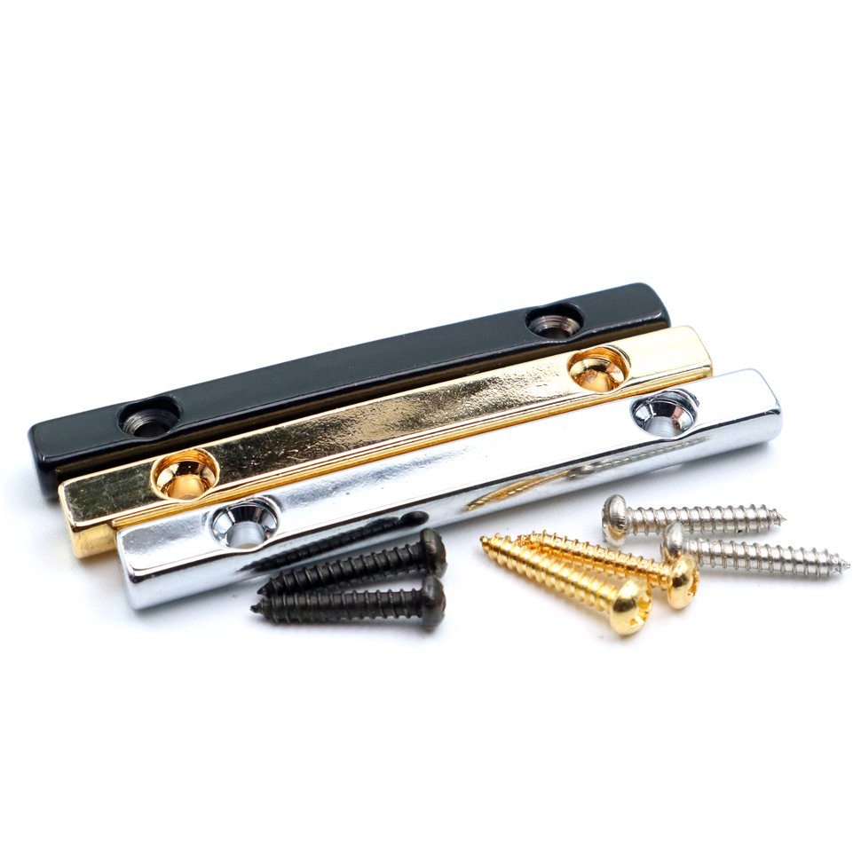 String Tension Bar for Electric Guitars (Chrome, Black, Gold)