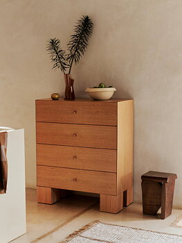 Kuben byrå 1x4 ek Ferm Living