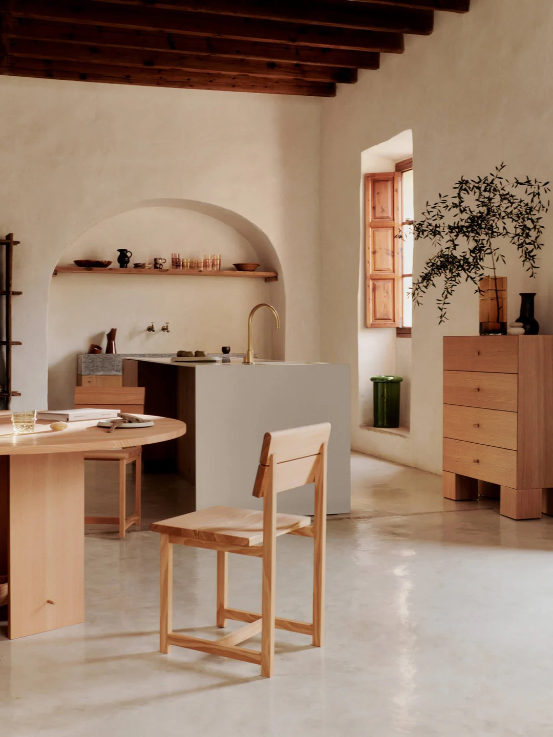 Kuben byrå 1x4 ek Ferm Living - 4
