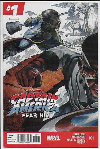 All-New Captain America: Fear Him # 1 NM-