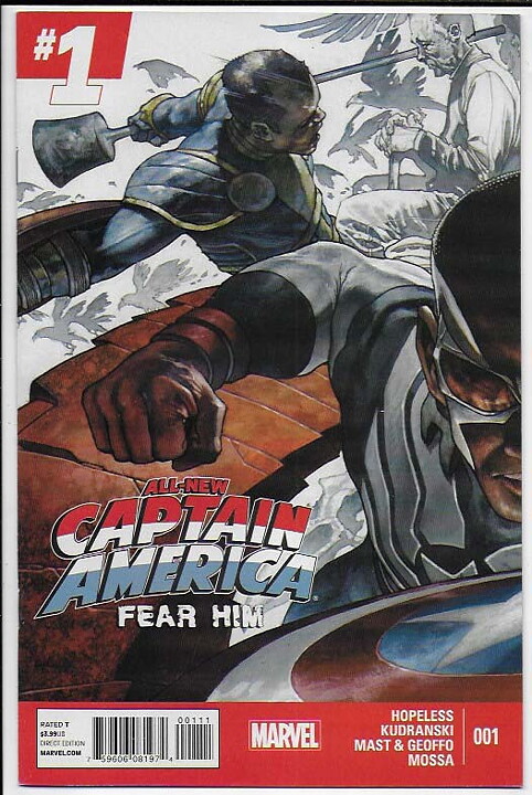 All-New Captain America: Fear Him # 1 NM-