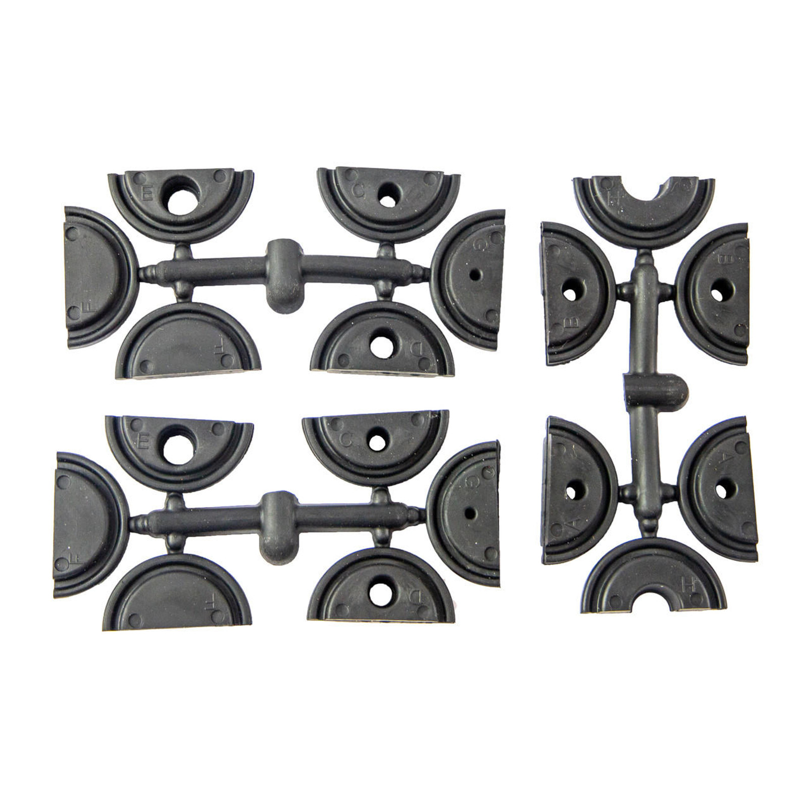 YakAttack GridLoc Through Hull Wiring Kit - Pair - 8