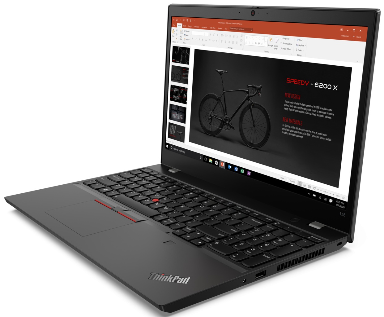 Lenovo ThinkPad L15 Gen1 15,6" FHD IPS Ryzen Pro 5 4650U Radeon RX Vega 6