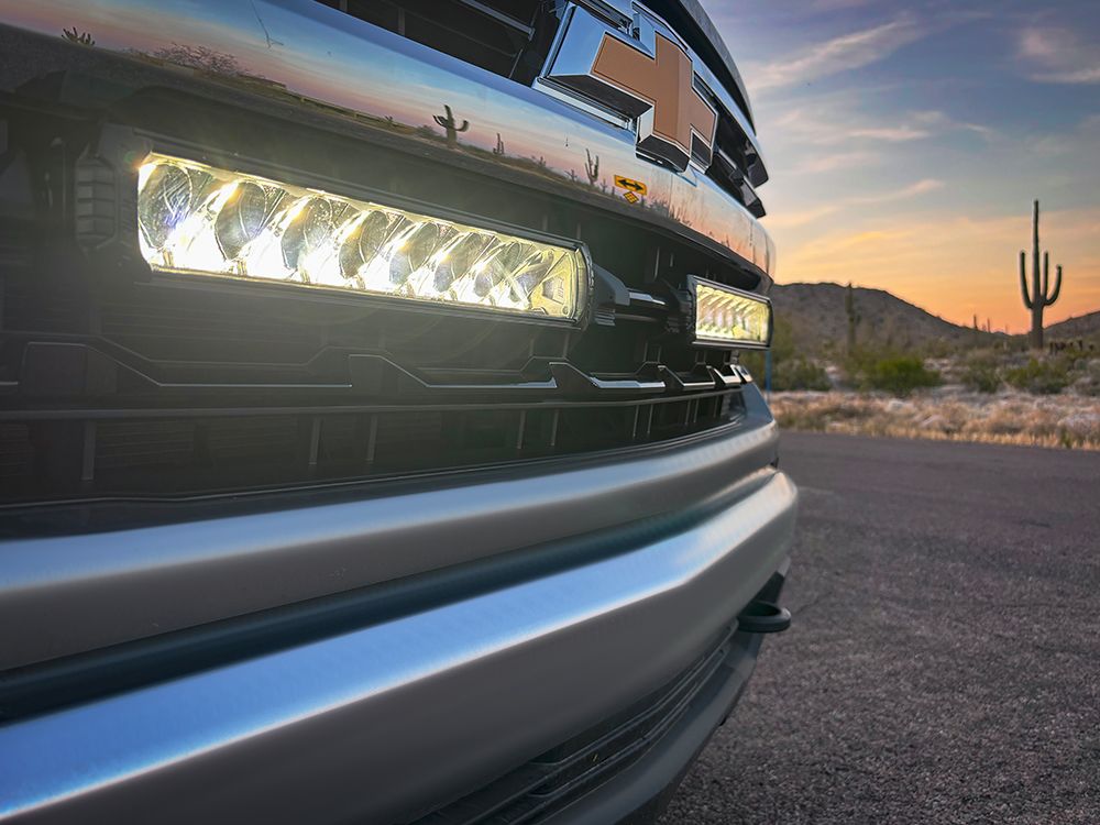 Chevrolet Silverado 1500 LT 2022-2024 Grille Kit - Triple-R 1000 Elite - 4