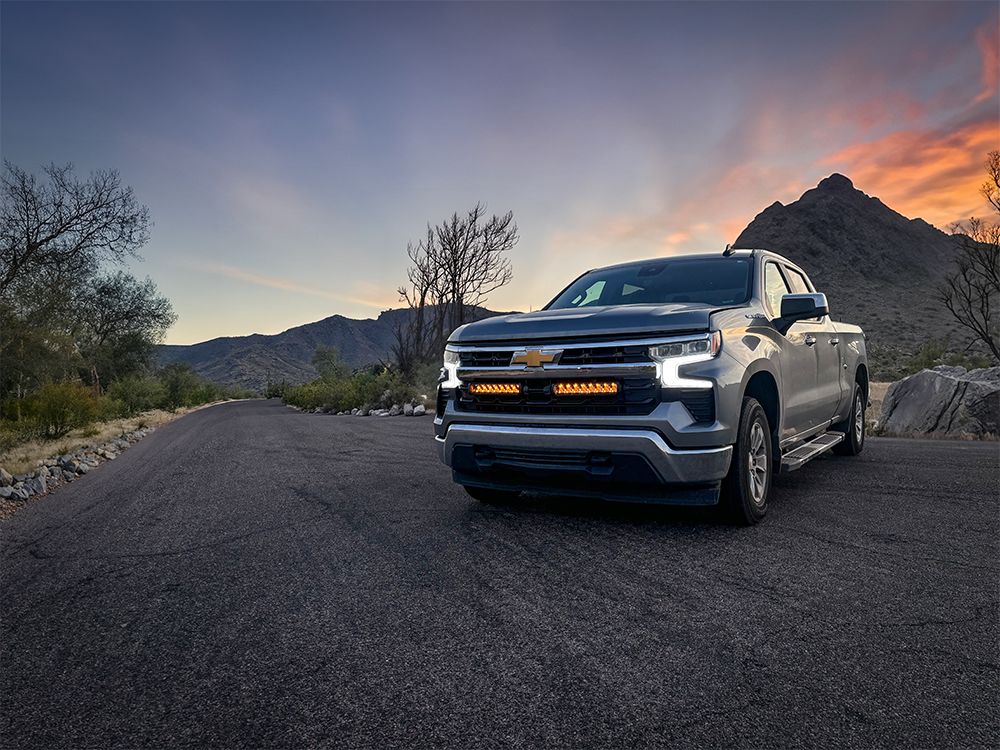Chevrolet Silverado 1500 LT 2022-2024 Grille Kit - Triple-R 1000 - 3